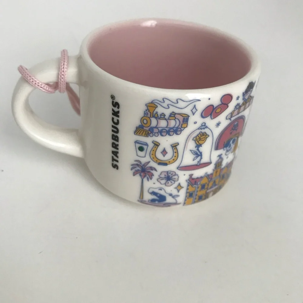 Starbucks Disney Parks 50th Magic Kingdom Been There Mug Ornament NWT - Picture 7 of 15